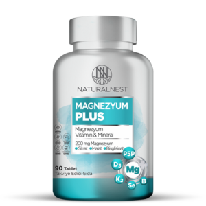 NATURALNEST MAGNEZYUM PLUS 90 TABLET