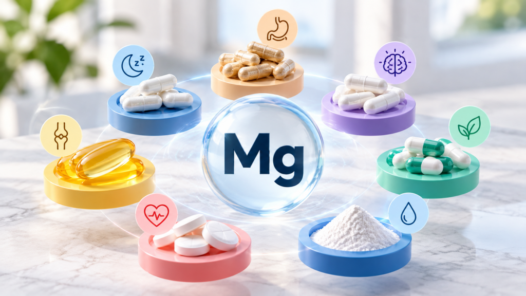 Magnezyum Çeşitleri Nelerdir? Magnezyum Formları Arasındaki Farklar